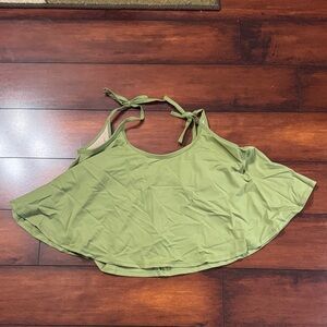 Kortni Jeane Olive Green Swim Camisole